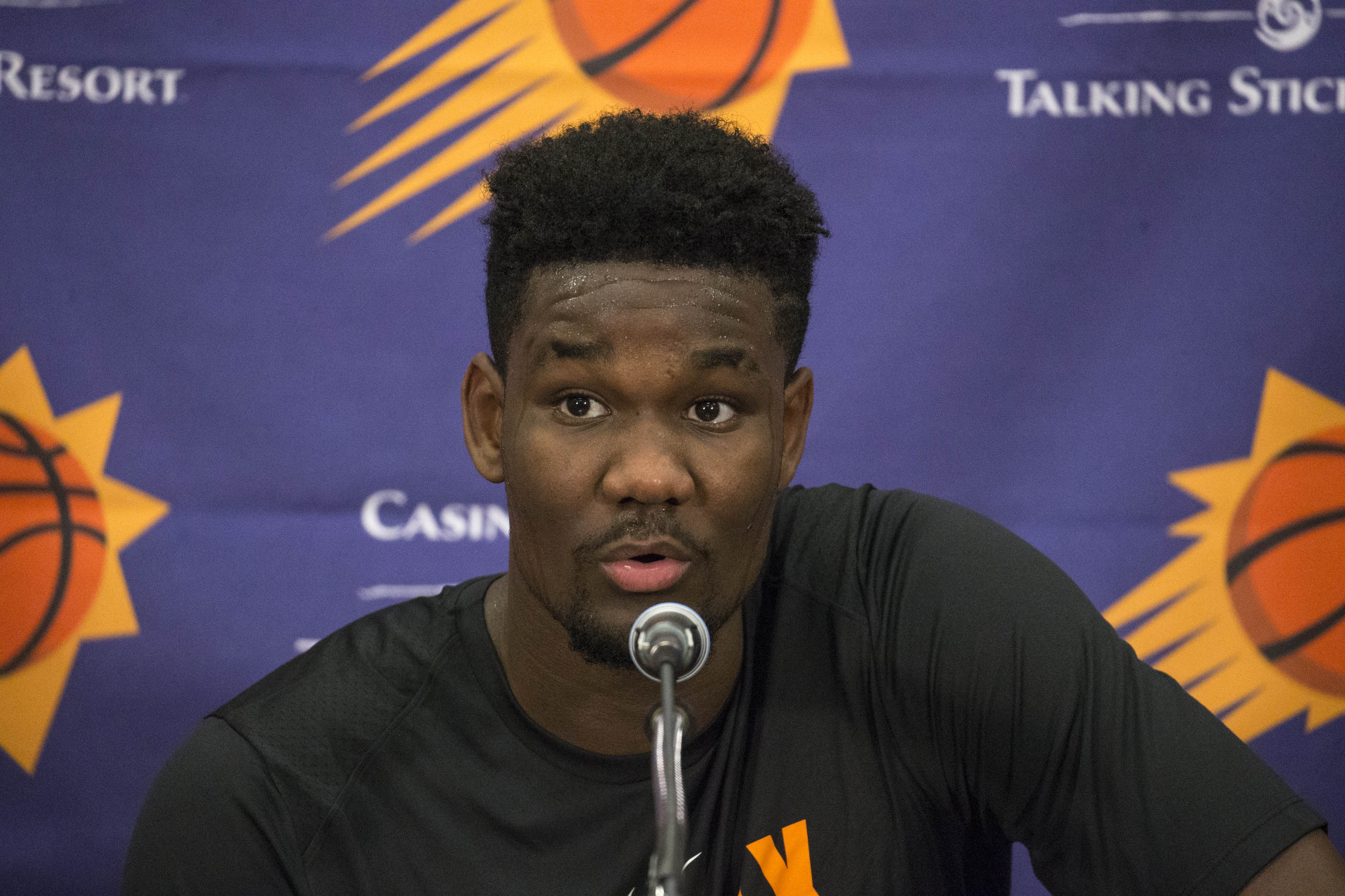 Deandre Ayton is one sure thing in the NBA Draft order