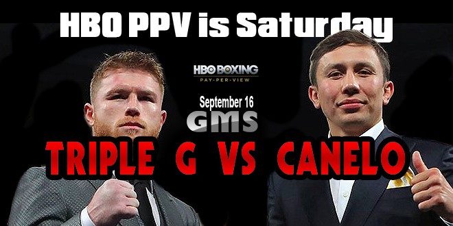 Canelo vs GGG Odds