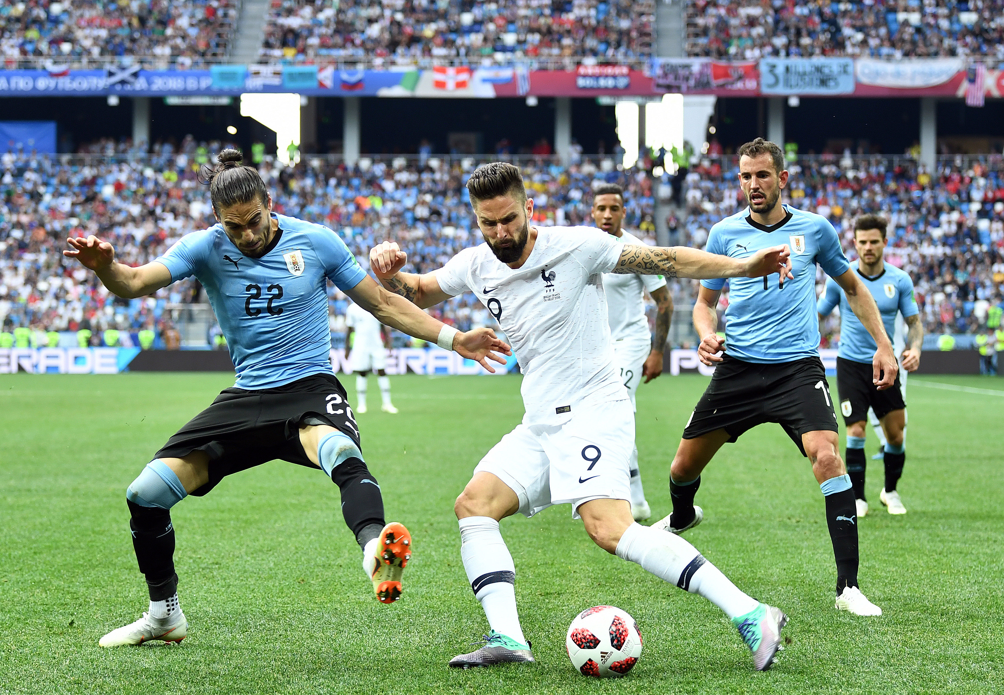Deep and talented France is one powerhouse left standing in the World Cup.