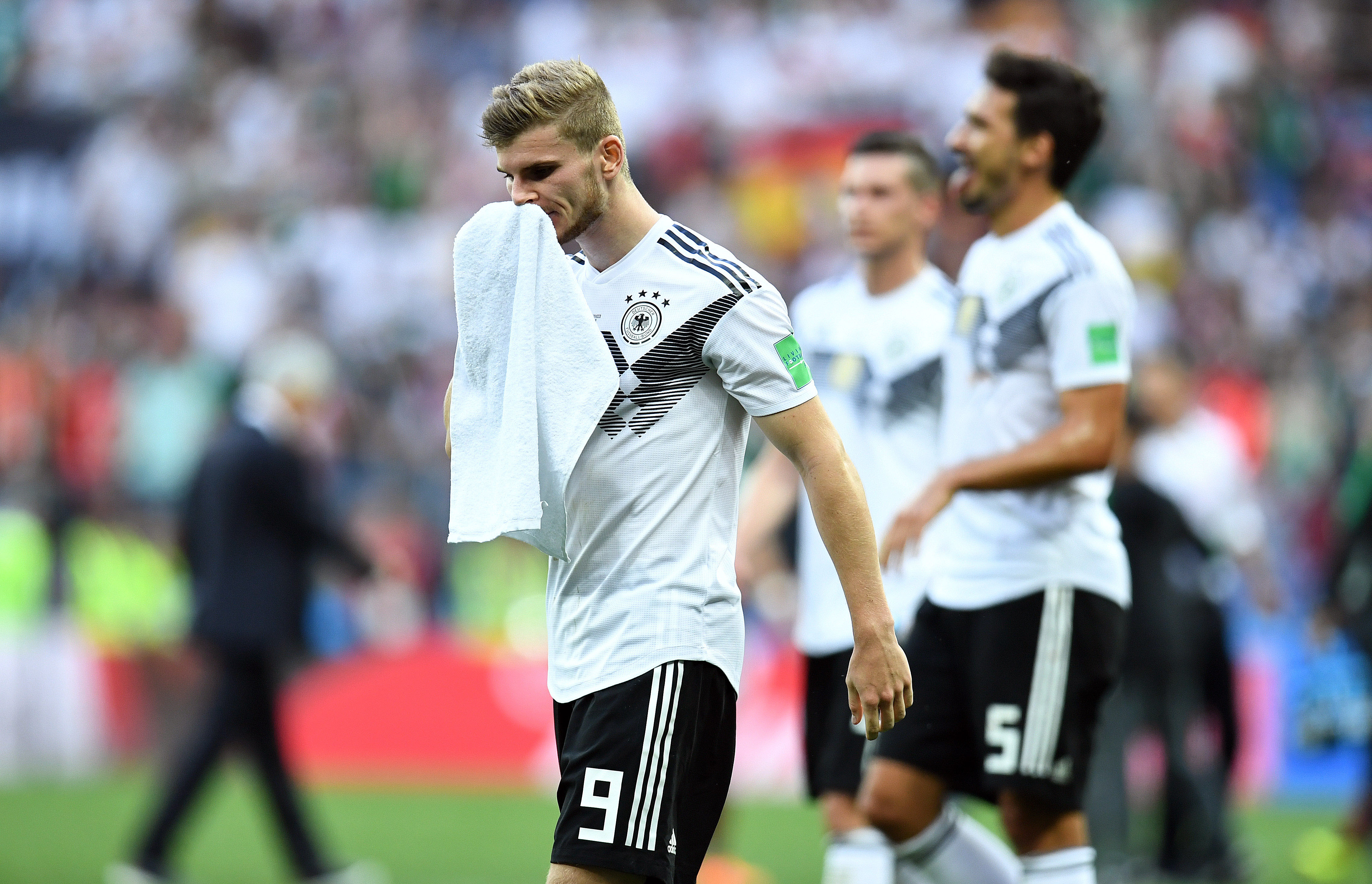 The pressure builds on Germany after its opening match loss to Mexico at the World Cup.