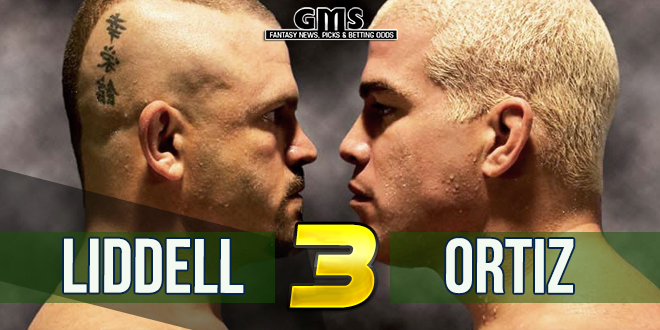 Ortiz vs Liddell 3 Odds
