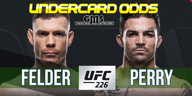UFC 226 Undercard Odds