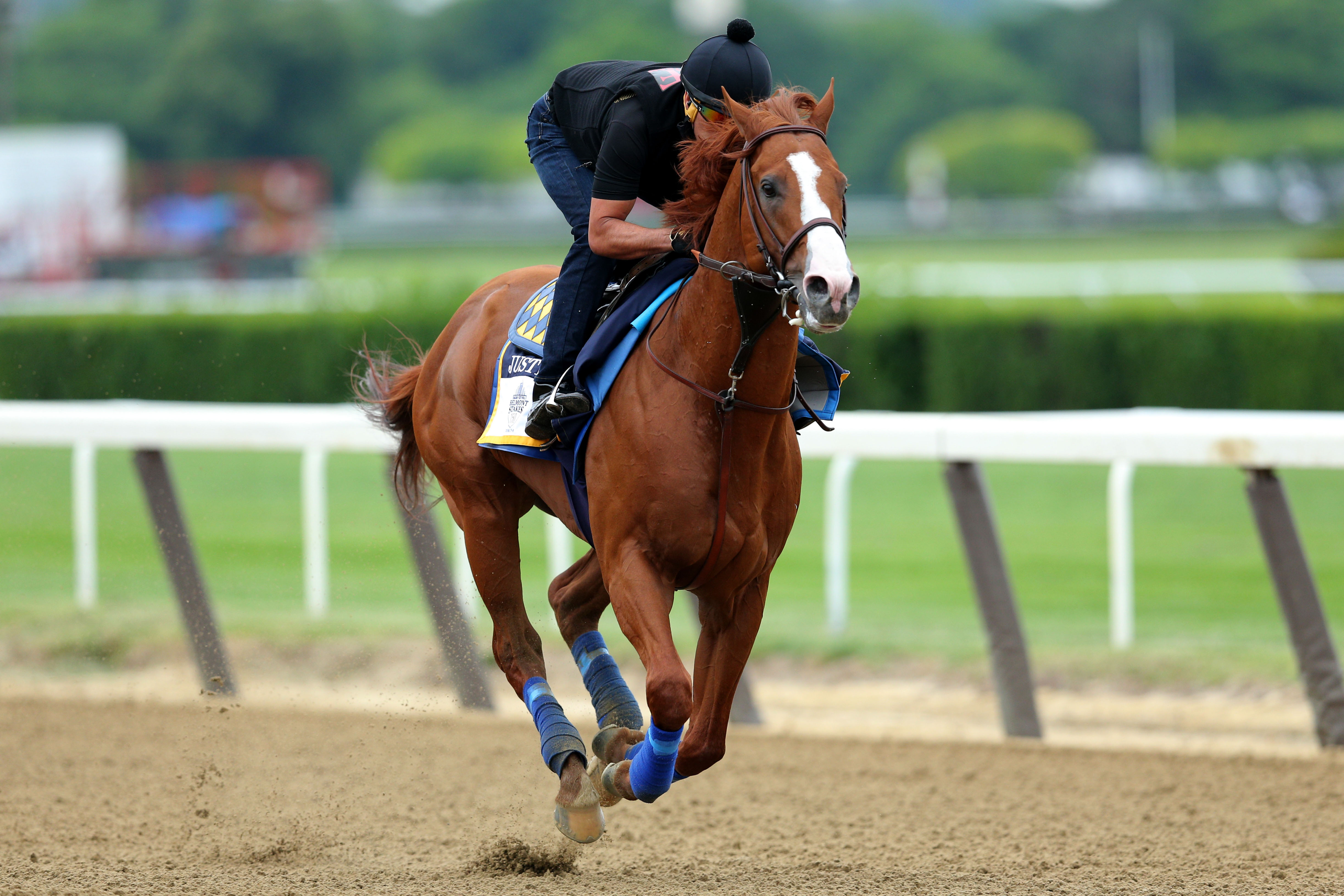 Justify faces serious upset threats at the Belmont Stakes