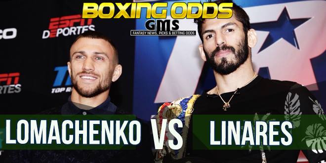 Lomachenko vs Linares Odds