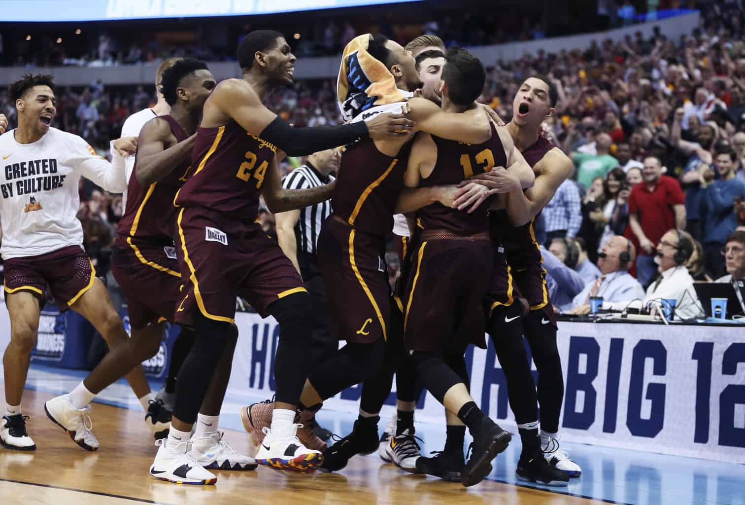 Loyola marched on the Sweet 16. of the NCAA Tournament.