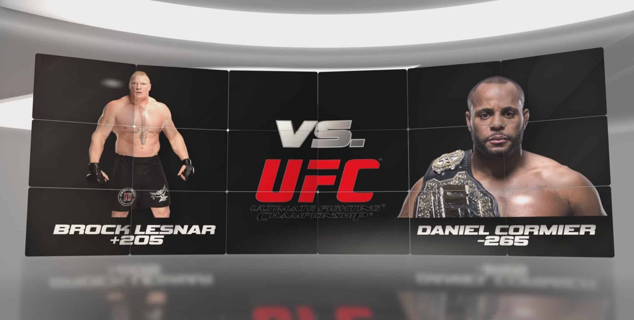 Daniel Cormier vs Brock Lesnar
