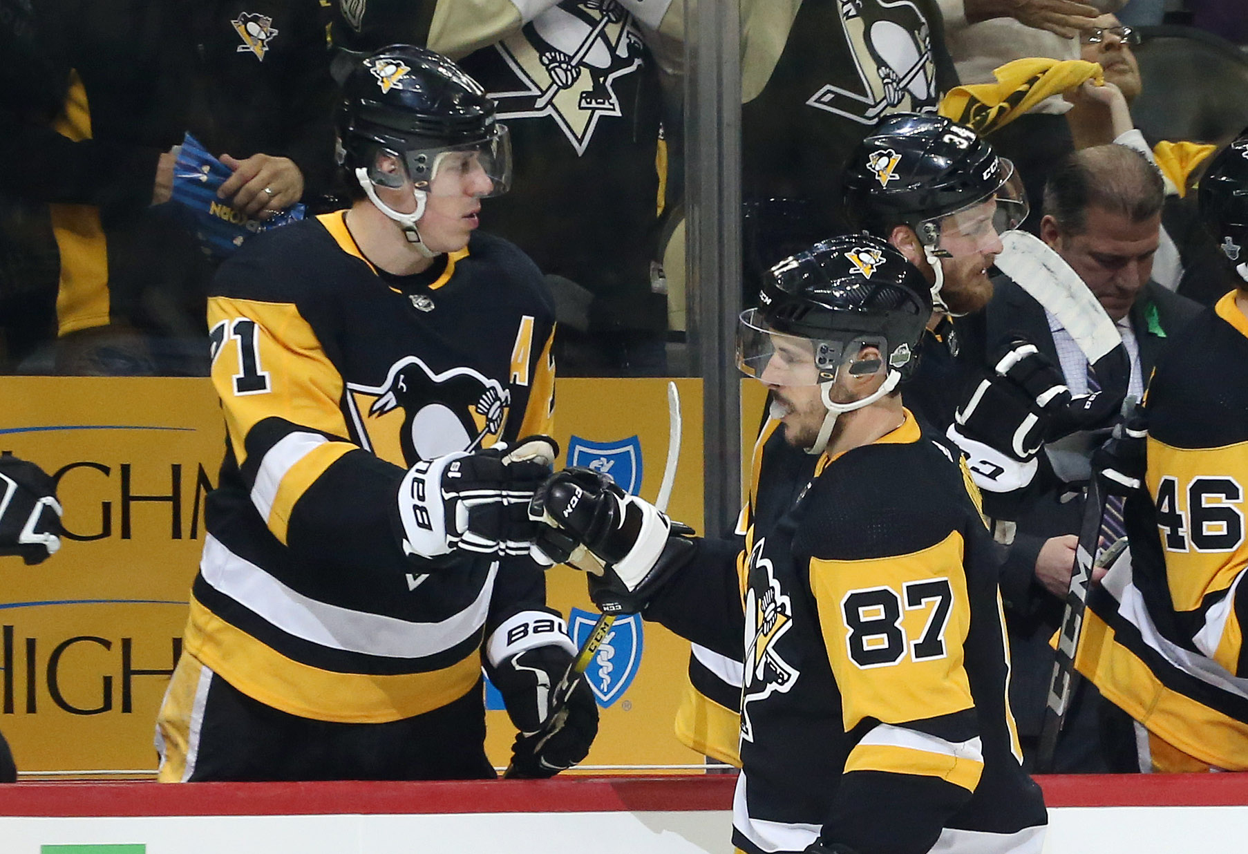 Evgeni Malkin and Sidney Crosby look ready to lead the Pittsburgh Penguins to their third straight Stanley Cup.