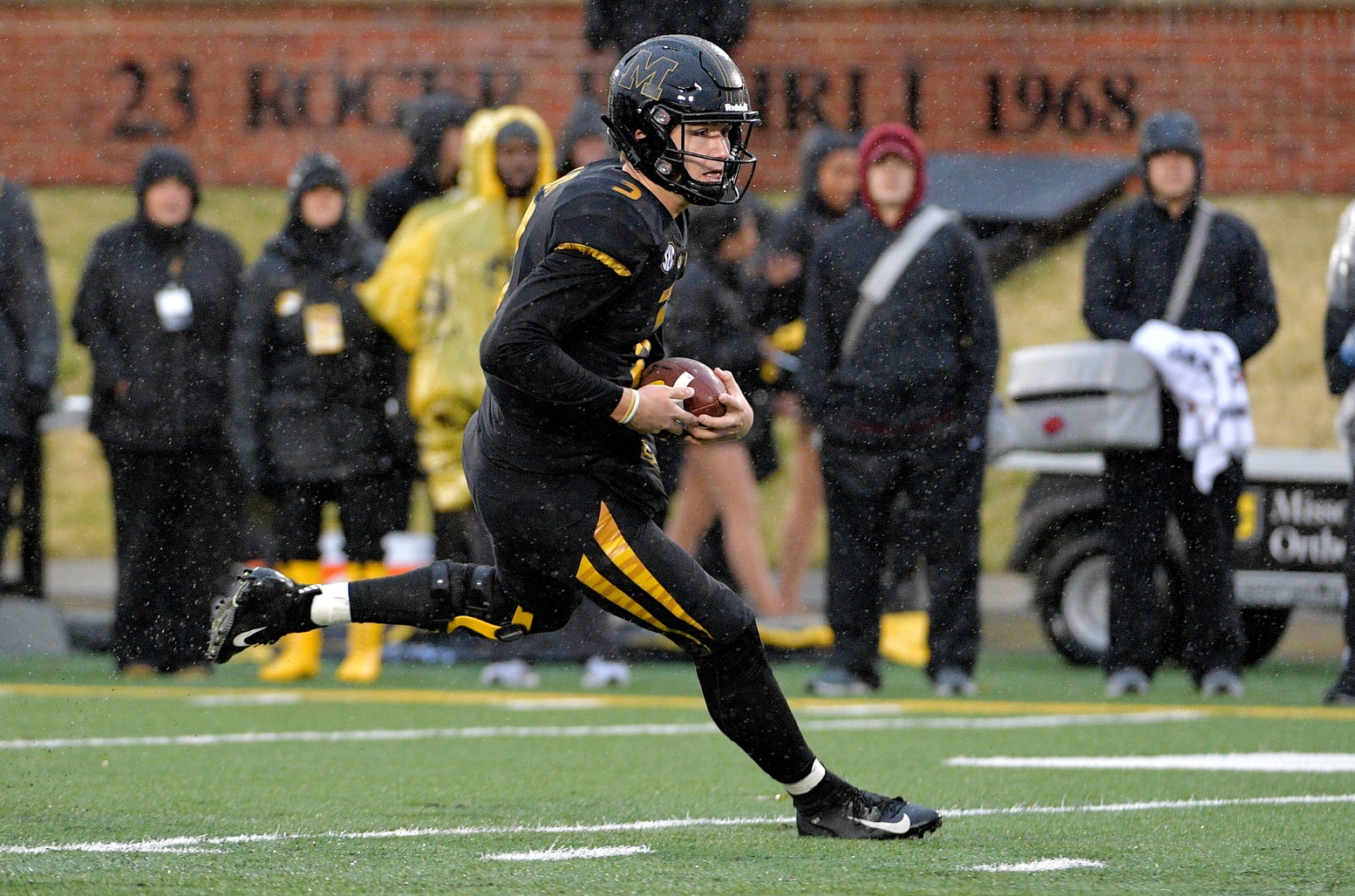 2018 Liberty Bowl Missouri Tigers quarterback Drew Lock